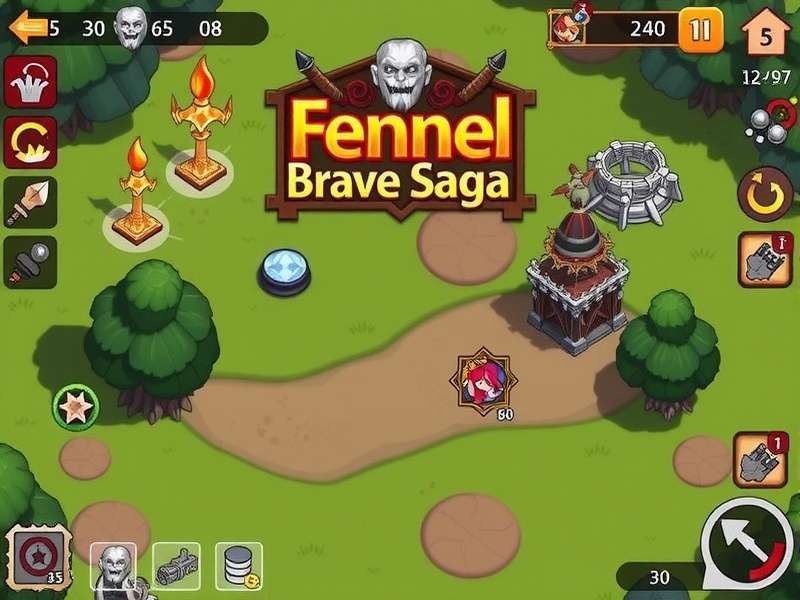 Player-created strategy infographic Fennel Brave Saga strategy guide